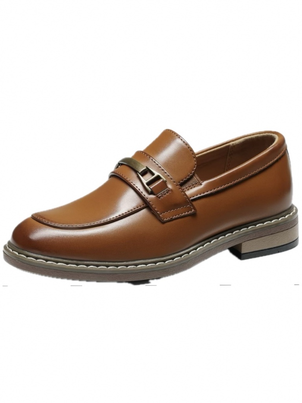 Deer Stags Boys’ Loafers – Size 12 Kids – Brown